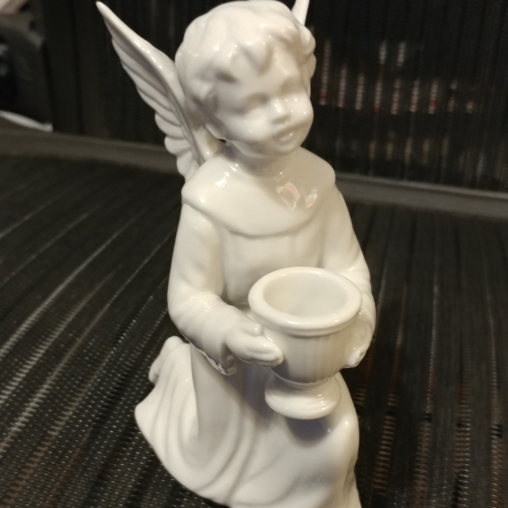 Fritz & Floyd Angel Candle Holder